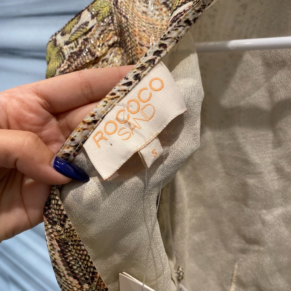 NWT Rococo Sand Rhea top - Picture 6 of 6